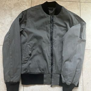 Green Bomber jacket